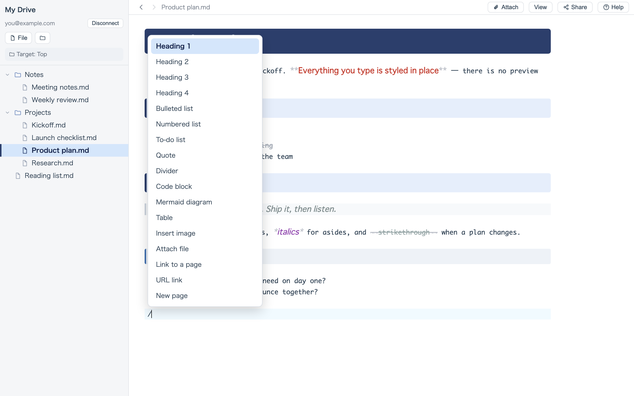 Markdown Editor - Notes screenshot 13