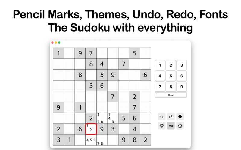 Screenshot #3 pour my Sudoku