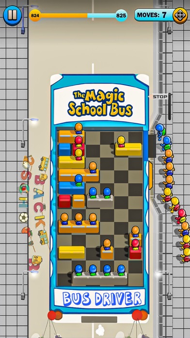 Bus Seat Jam: Seat Away Puzzle Screenshot