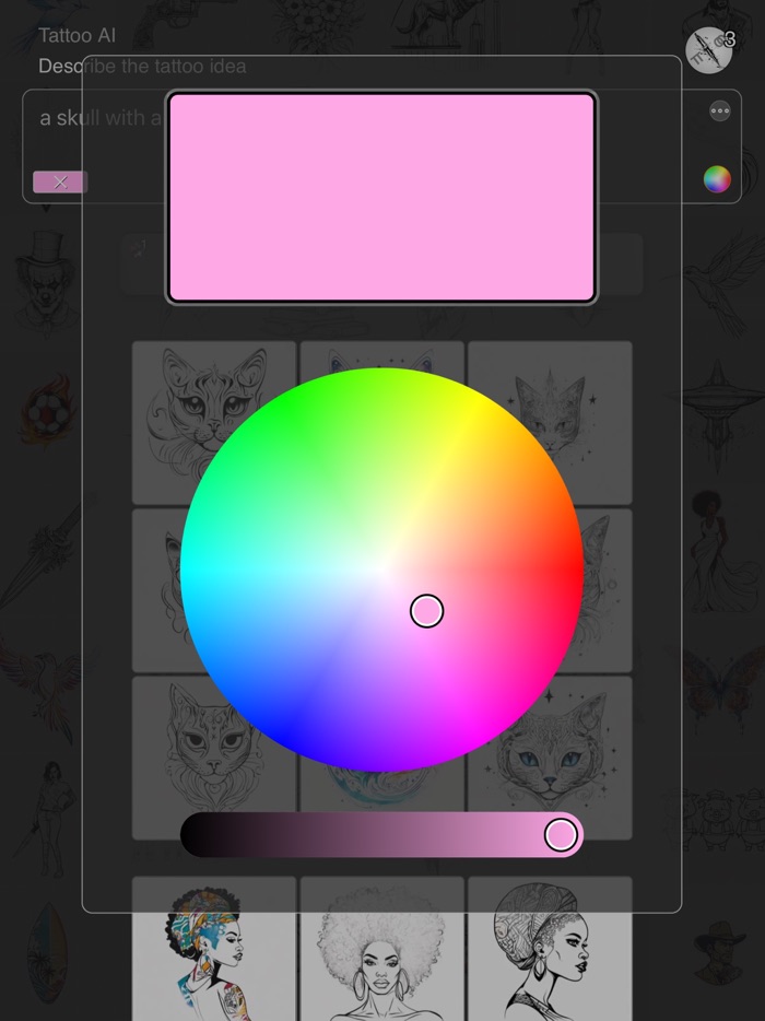 Tattoo AI - sketch ideas