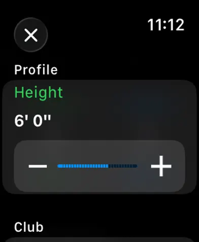 Golf Swing Speed Watch screenshot 4