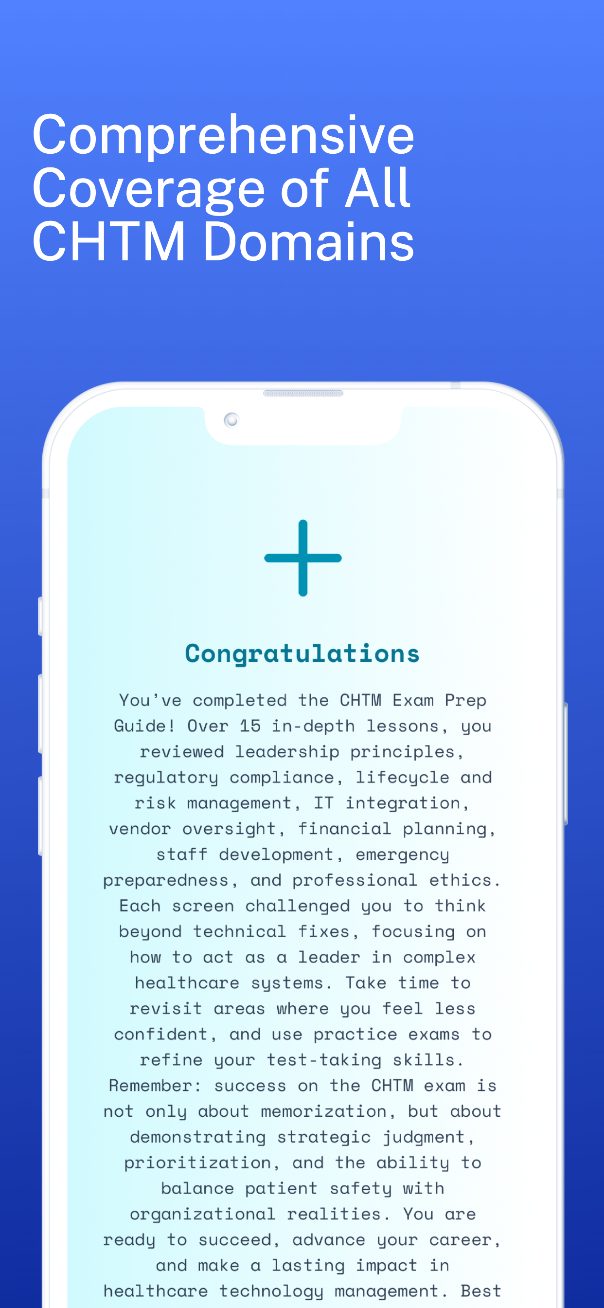 CHTM Mastery screenshot 3