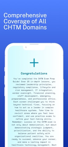 CHTM Mastery screenshot