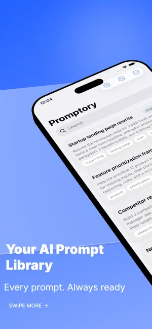 Promptory - AI Prompt Manager screenshot 1