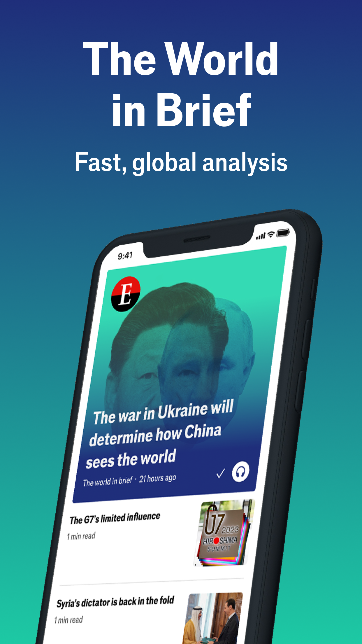 Espresso from The Economist screenshot 1