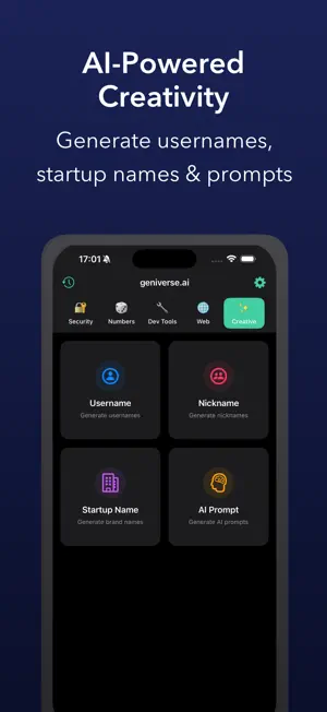 geniverse.ai: #1 generator kit screenshot 4