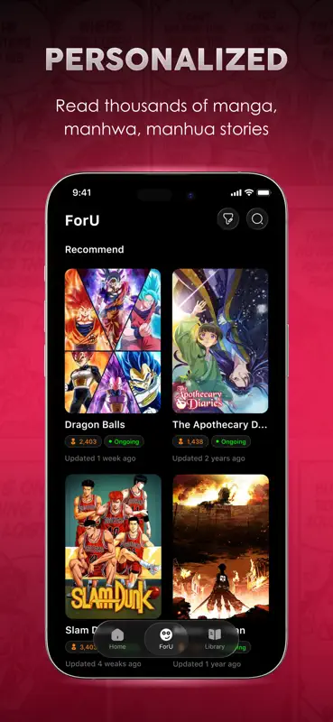 Manga Reader Galaxy screenshot 8 of 8