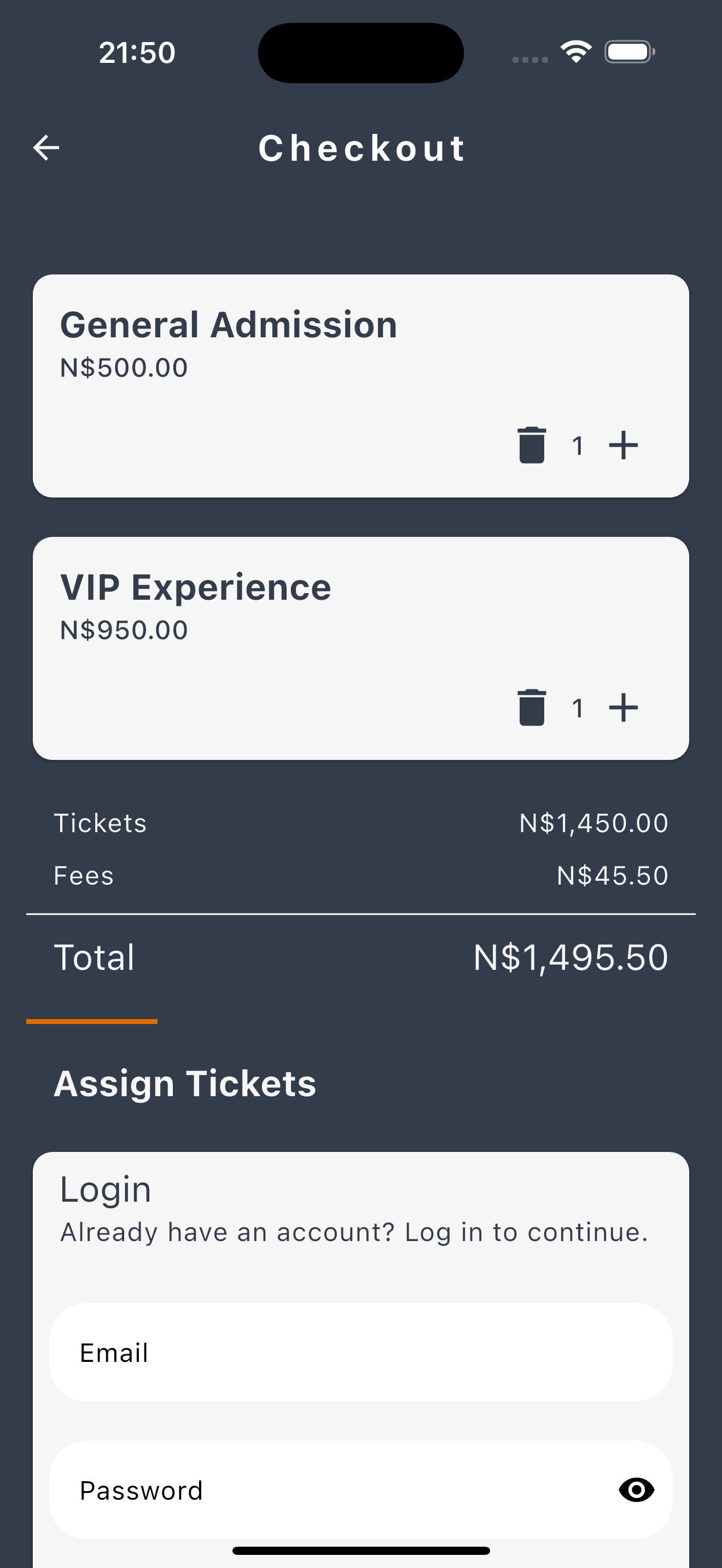 NamEvents