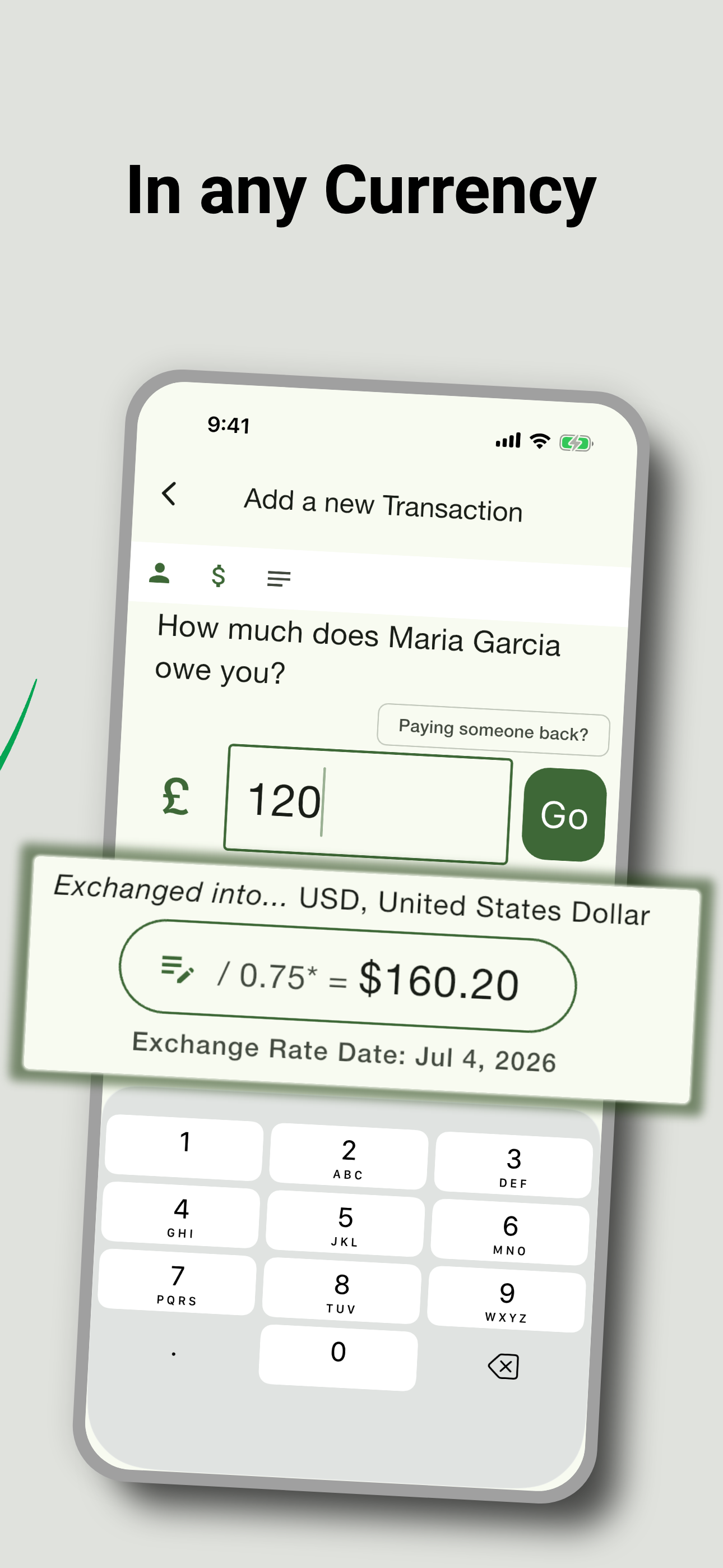 PayMeLater Friend Debt Tracker screenshot 4