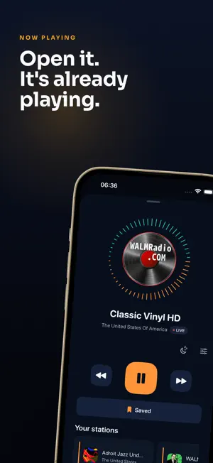 Simple FM Radio: Live Stations screenshot 3