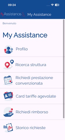 MyAssistance iPhone screenshot 1