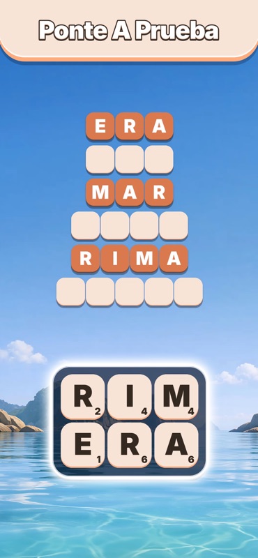 Word Tiles - Juego de Palabras screenshot 1