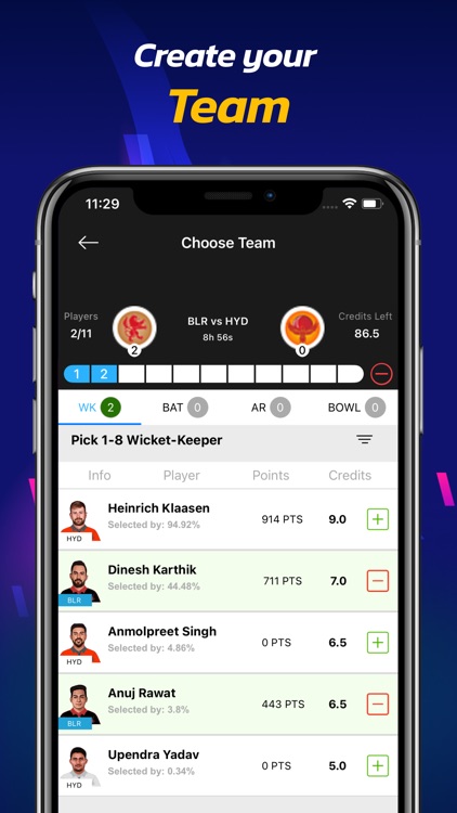 Real11 Fantasy Sports screenshot-7