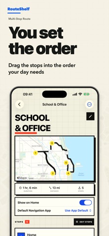 RouteShelf: Multi-Stop Routes Screenshot 3 of 7