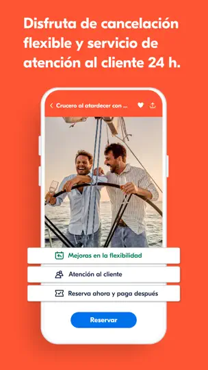 Captura de pantalla de GetYourGuide: Planea Y Reserva en iPhone 6