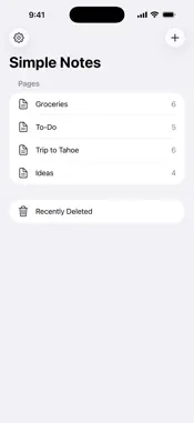 Simple Notes Widget screenshot 4