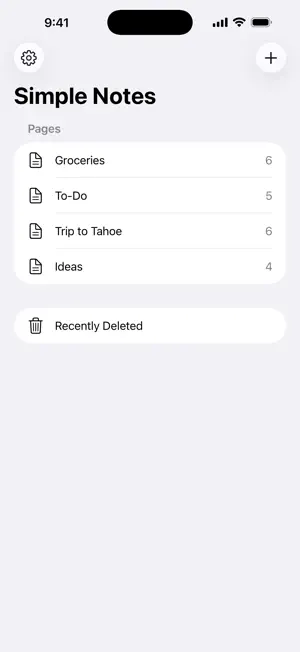 Simple Notes Widget screenshot 4
