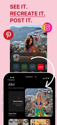 Elvi: AI Photo & Dump screenshot 2