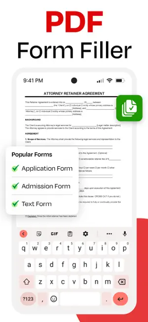 PDF Filler: Edit & Sign screenshot 1