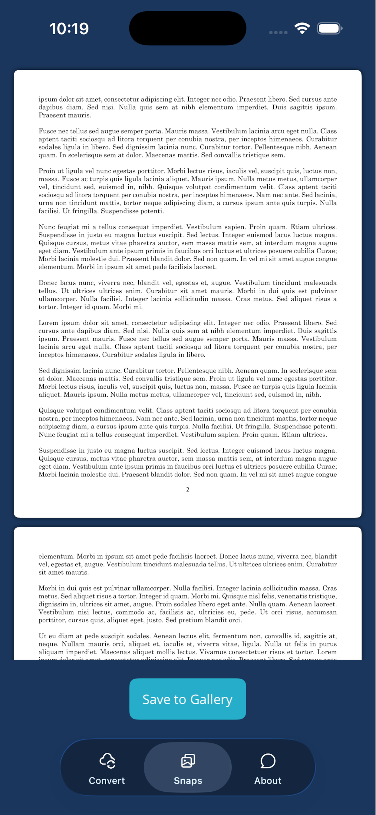 Snap Page screenshot 4