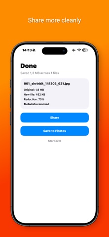 ShrinkitApp screenshot