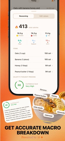 Calofy: AI Calorie Tracker screenshot