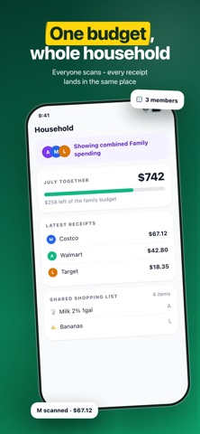 Grocery Tracker: Receipt Scan App Store screenshot 7