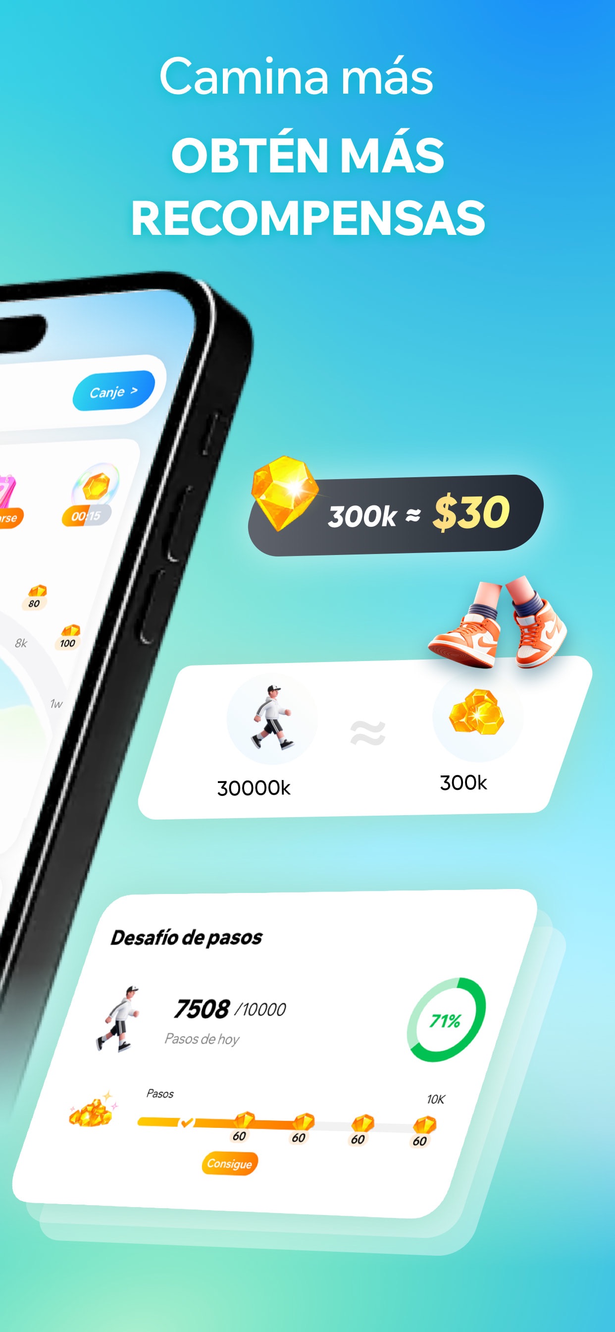 Screenshot 2 of StepCash: Walk & Earn Rewards