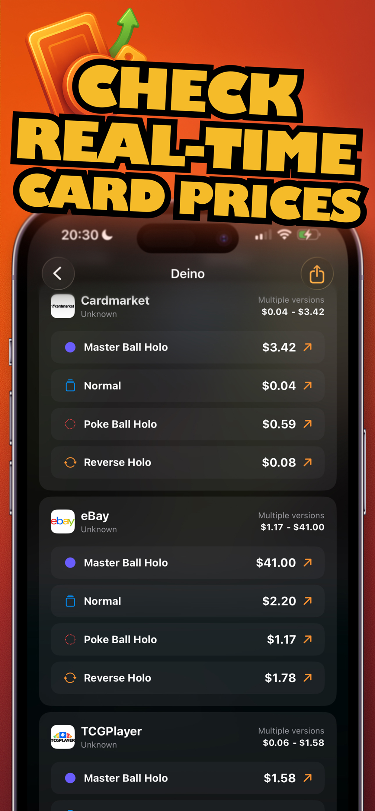 TCG Scanner Card – ScanDex screenshot 5