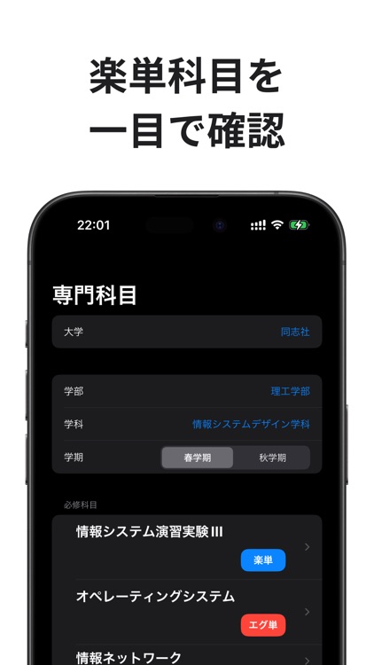 (非公式)同志社楽単まとめ