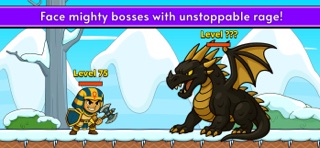 Knight Hero 2 Revenge idle RPG iPhone screenshot