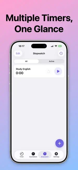 Multiple Timers - GumTimer screenshot 1