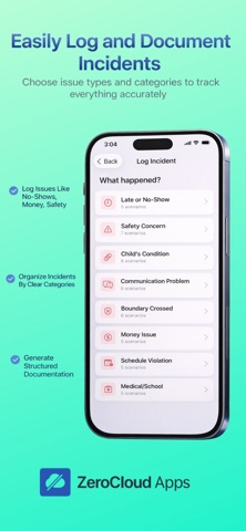 Custody Guardian iPhone screenshot