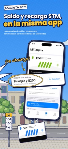 AhiVoy: Ómnibus STM Montevideo iPhone screenshot 2