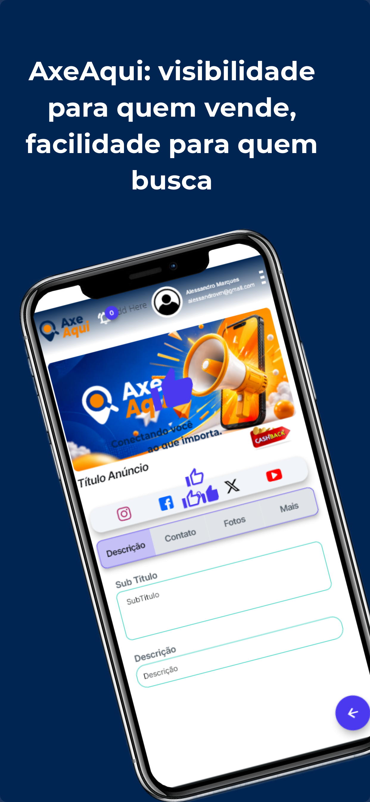 AxeAqui screenshot 3