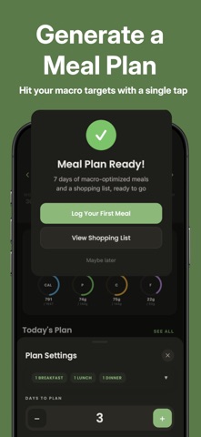 Macro Meal Plan: MyMealStream Screenshot 3 of 5