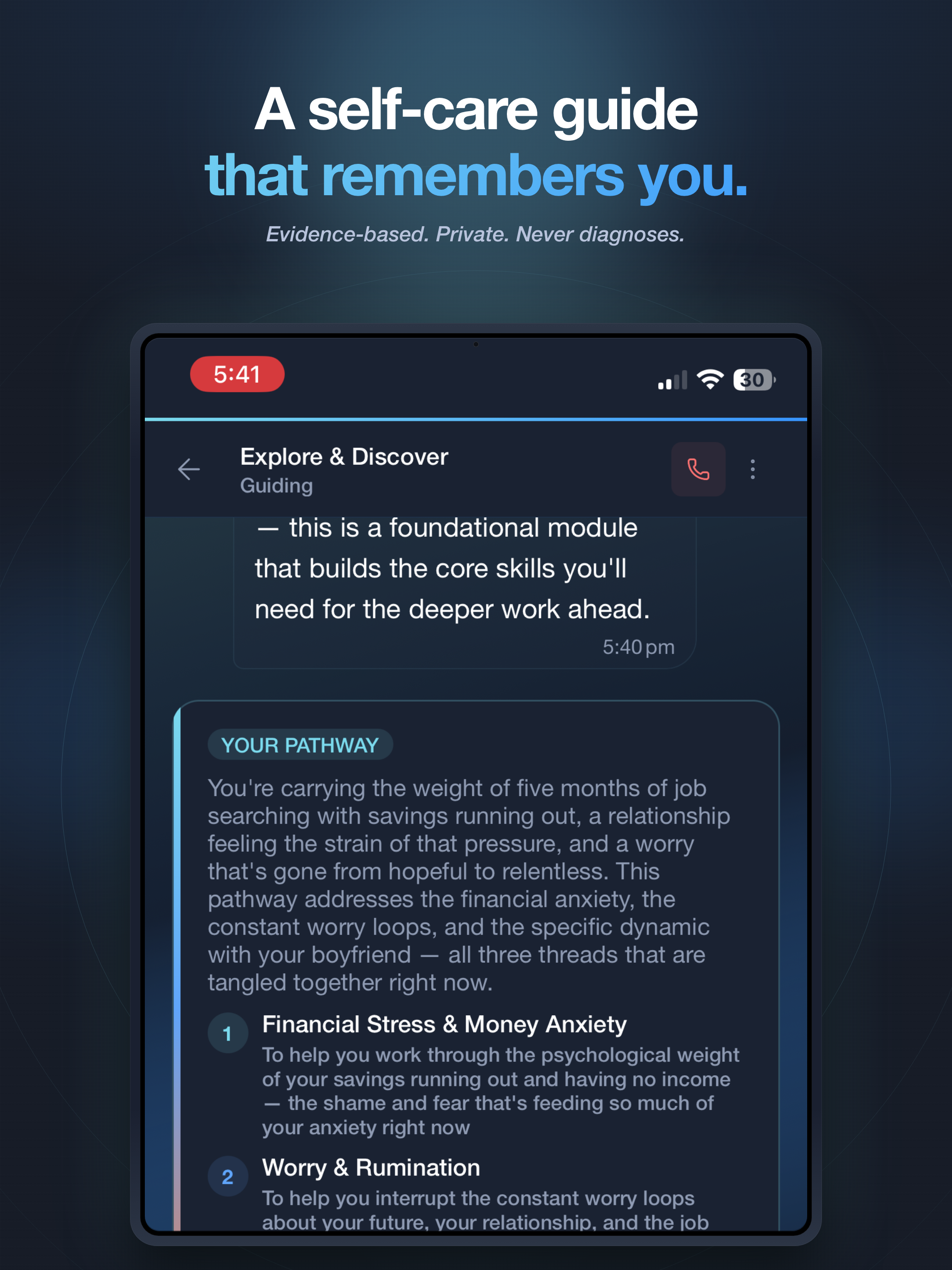 Anchr: Mental Health Support screenshot 9