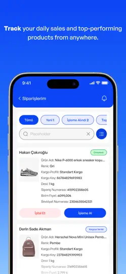 Idefix Satıcı Paneli iPhone Ekran Görüntüsü 3