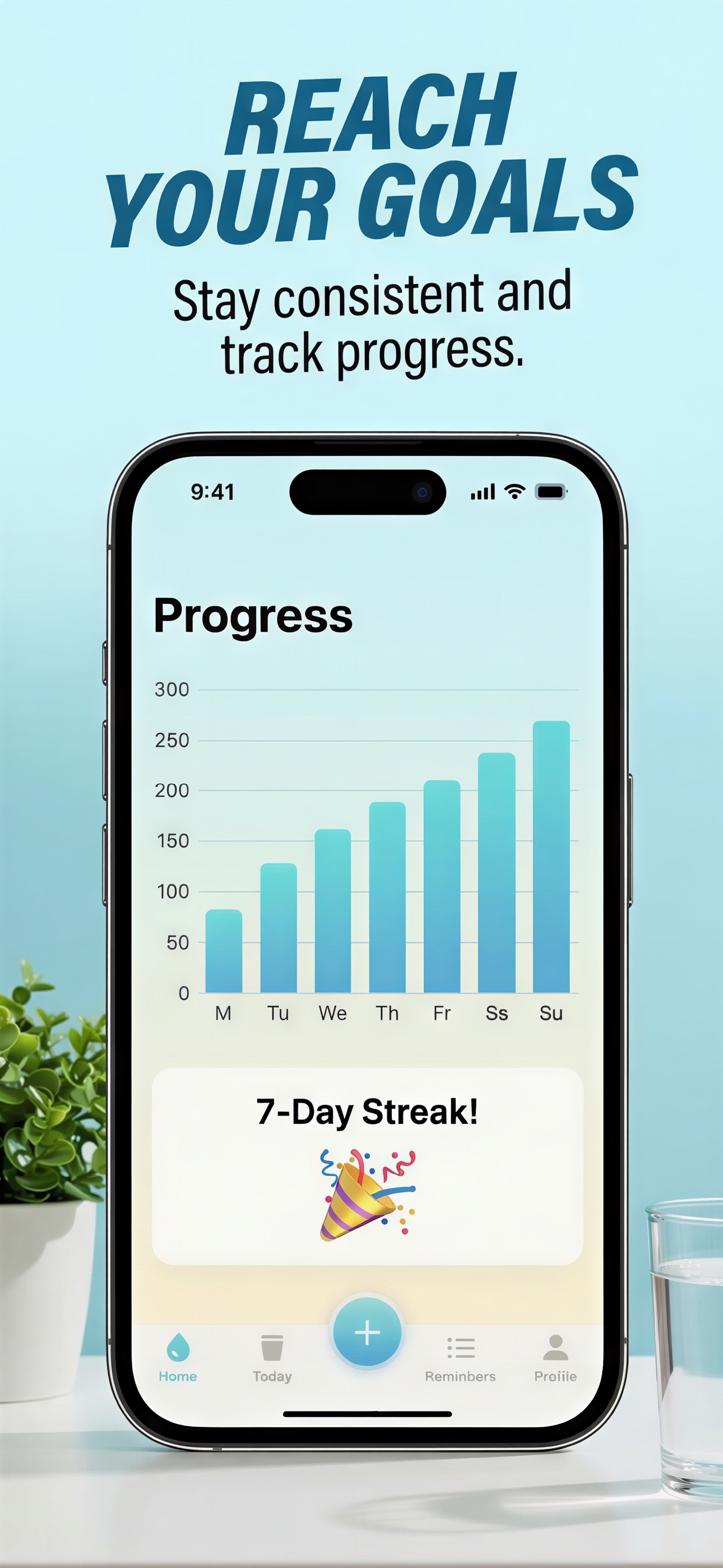 Water reminder & intake - WATR screenshot 4