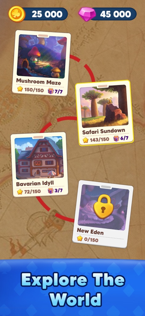 Solitaire Adventures Tripeaks - Games App | MWM