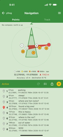 yDog Field Meter and Navigator Screenshot 3 of 5