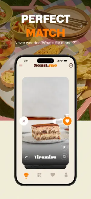 Noml.me - Swipe & Cook Easy screenshot 2