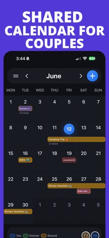 ShareTime: Couples Calendar Screenshot 1 of 10
