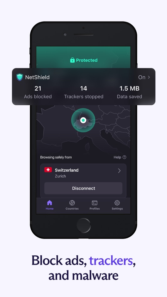 #5. Proton VPN: Fast & Secure (iOS) 由: Proton AG