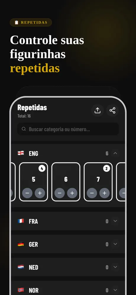 Figurinhas da Copa 2026 screenshot 3