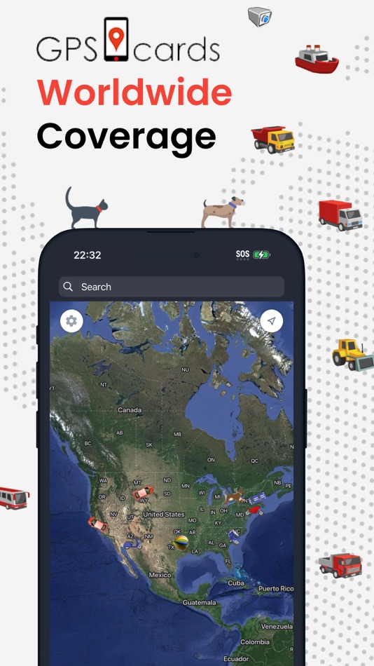 #1. GPS Tracker - GPScards® SIM (iOS) 게시자: ElectroFlip LLC