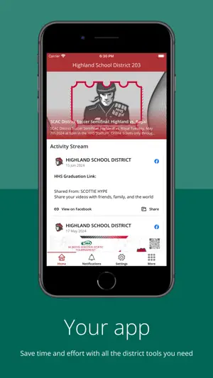 Highland School District 203 screenshot 1