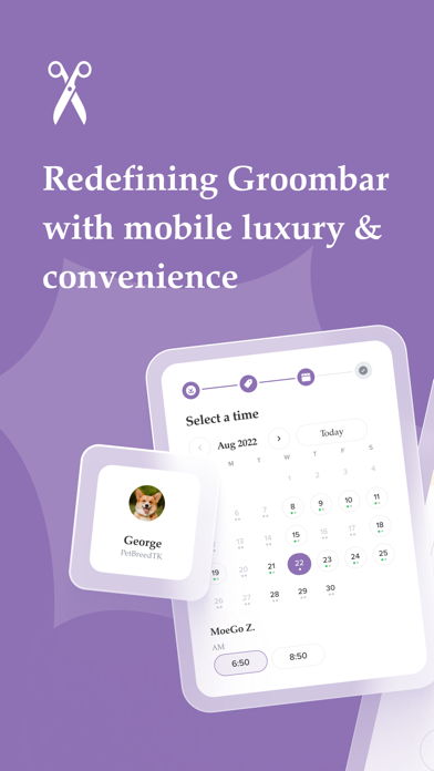 GROOMBAR: for Pet Parents iPhone screenshot 1 - Lifestyle app