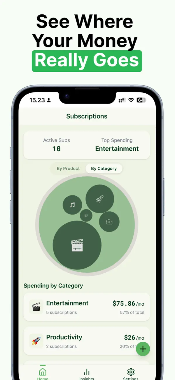 #3. Subscription Manager - Matcha (iOS) Door: Syauqy Aziz