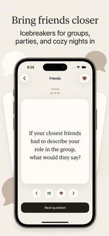 Deep Conversation Starters Screenshot 3 of 5
